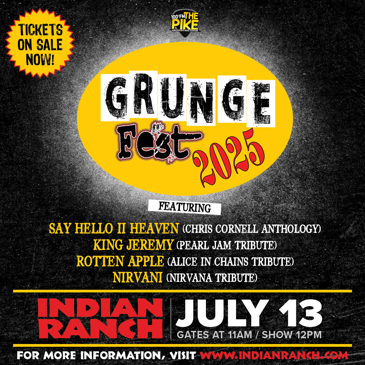 Rotten - 💥💥TICKETS ON SALE NOW💥💥 The Biggest GrungeFest in Northeast ...