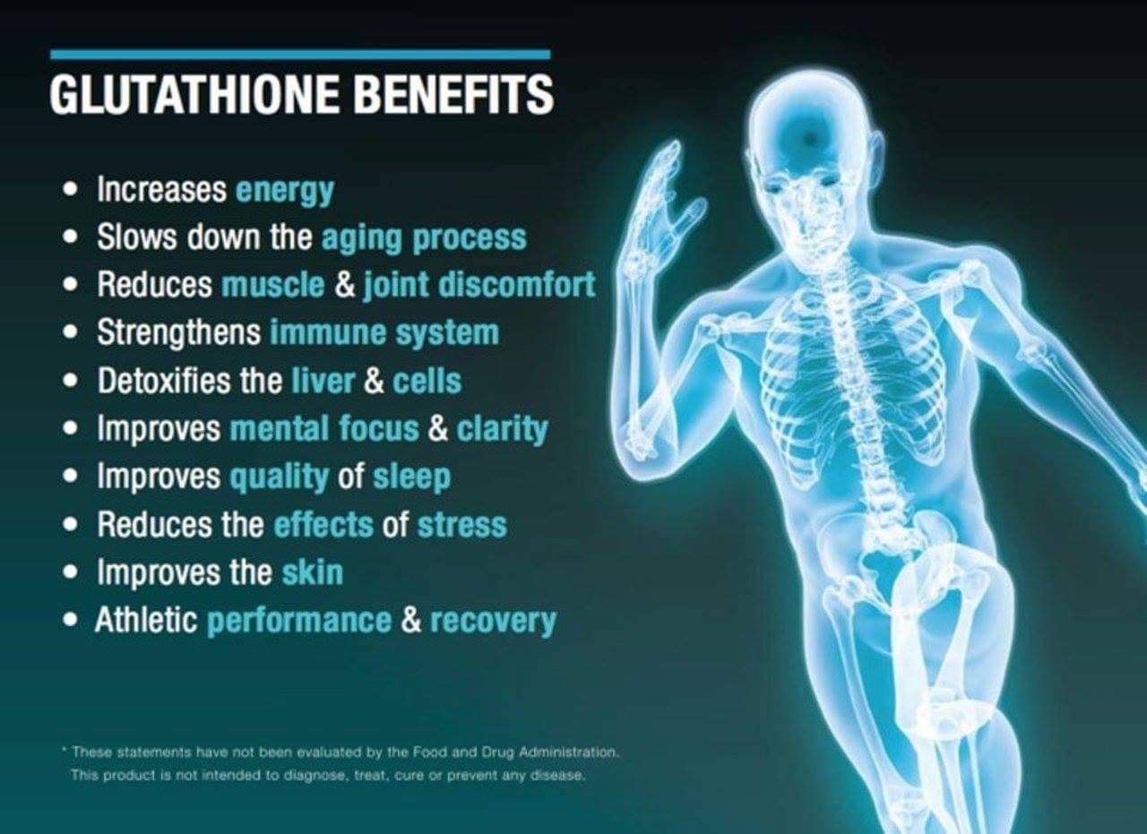 What are the benefits of taking glutathione supplements?