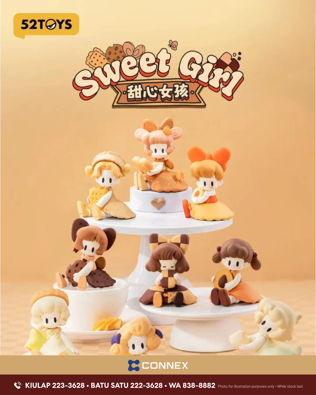 UKI Sweet Girl Series Blind Box Online Purchase: 📱Whatsapp: 838
