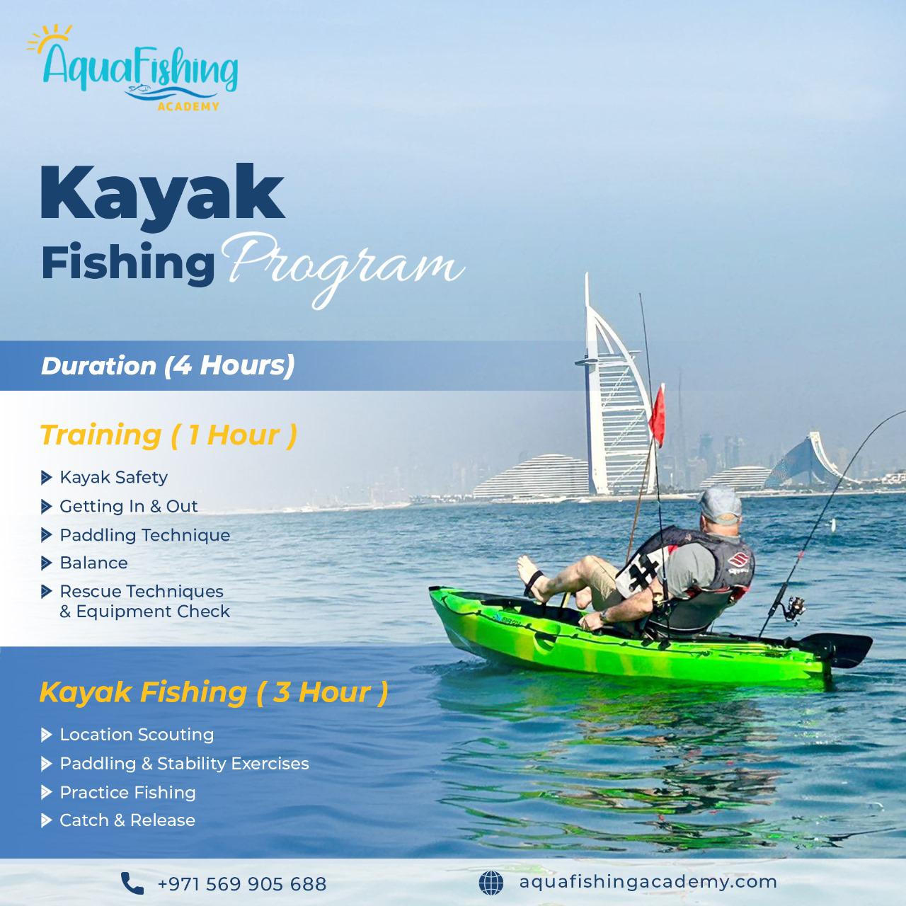 Aqua - Take your fishing skills off the boat and onto a kayak ...