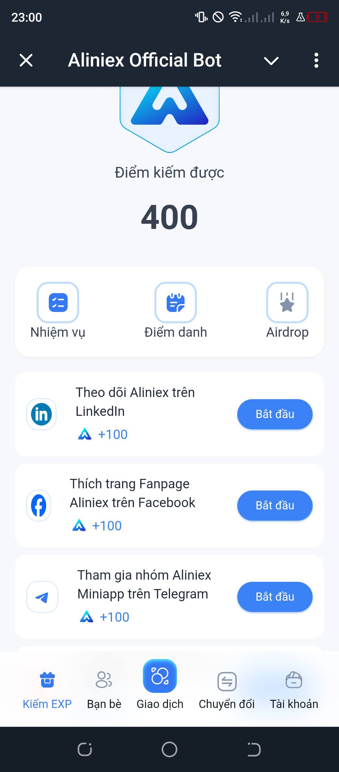 Nodepay Việt Nam | Sự kiện sàn AliniEx | Facebook