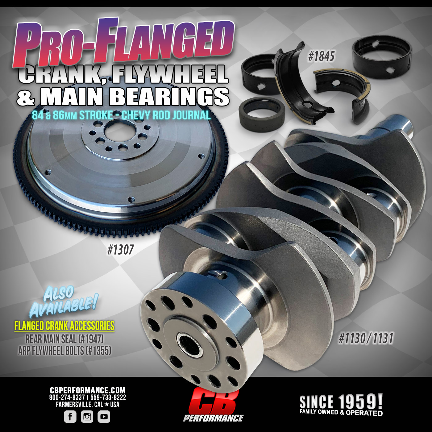 CB's new X-Beam Super Race Rods
