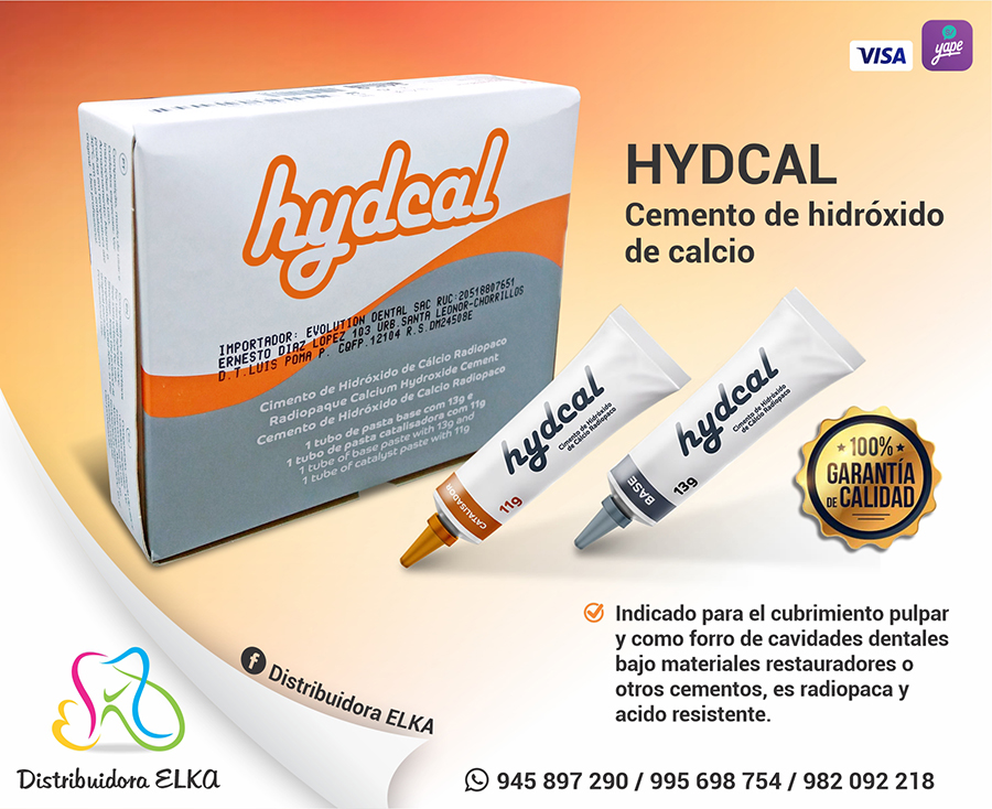 🧡 HYDCAL 💯 Cemento de hidróxido de... - Distribuidora elka | Facebook
