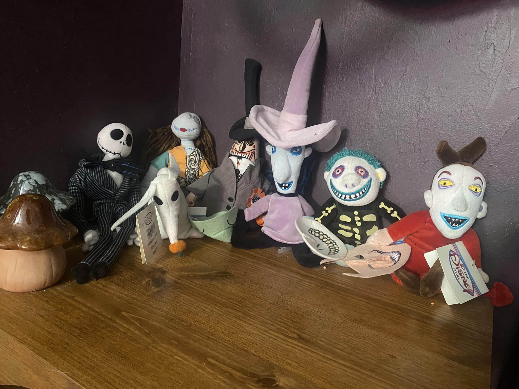 Vintage Nightmare Before Christmas collection with Hasbro figures