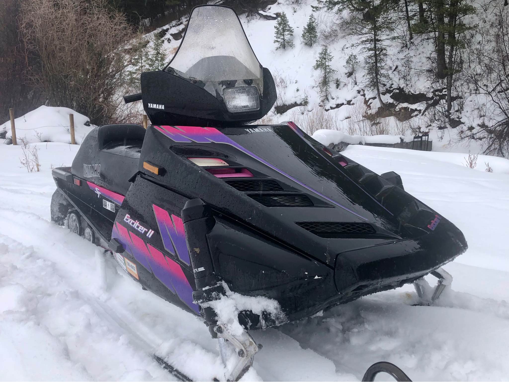 1993 Yamaha Exciter II ST Long Track 570 in hard to find shape 