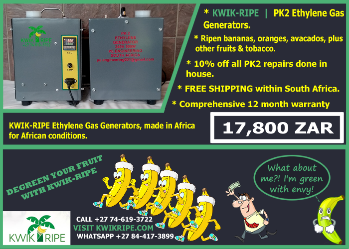Kwik Ripe Catalytic Generators | Scottburgh South