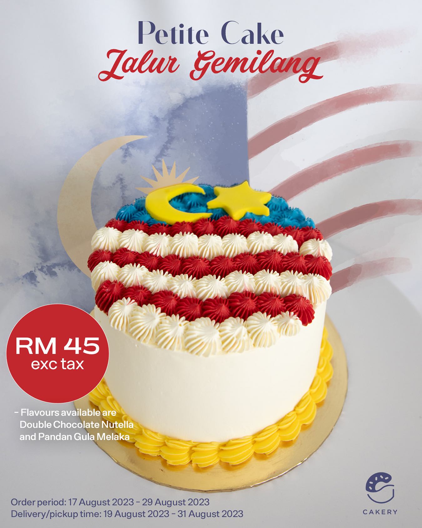 Gula Cakery - It’s merdeka month! Let’s celebrate 66 years... | Facebook