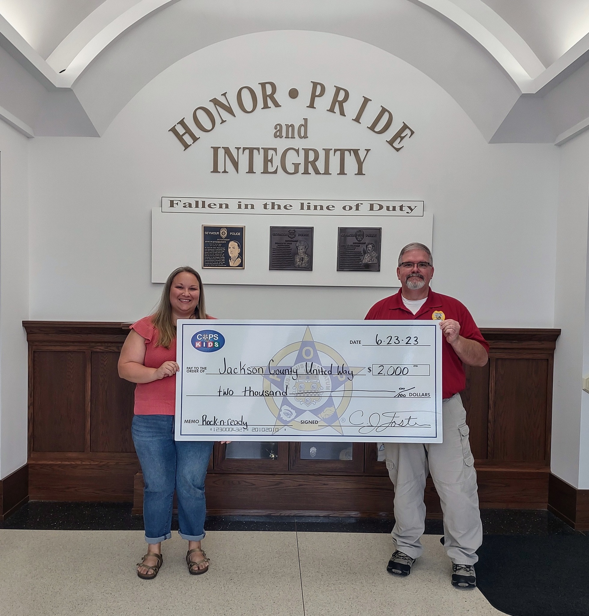 Seymour - Fraternal Order of Police Lodge 108 is proud to be a ...