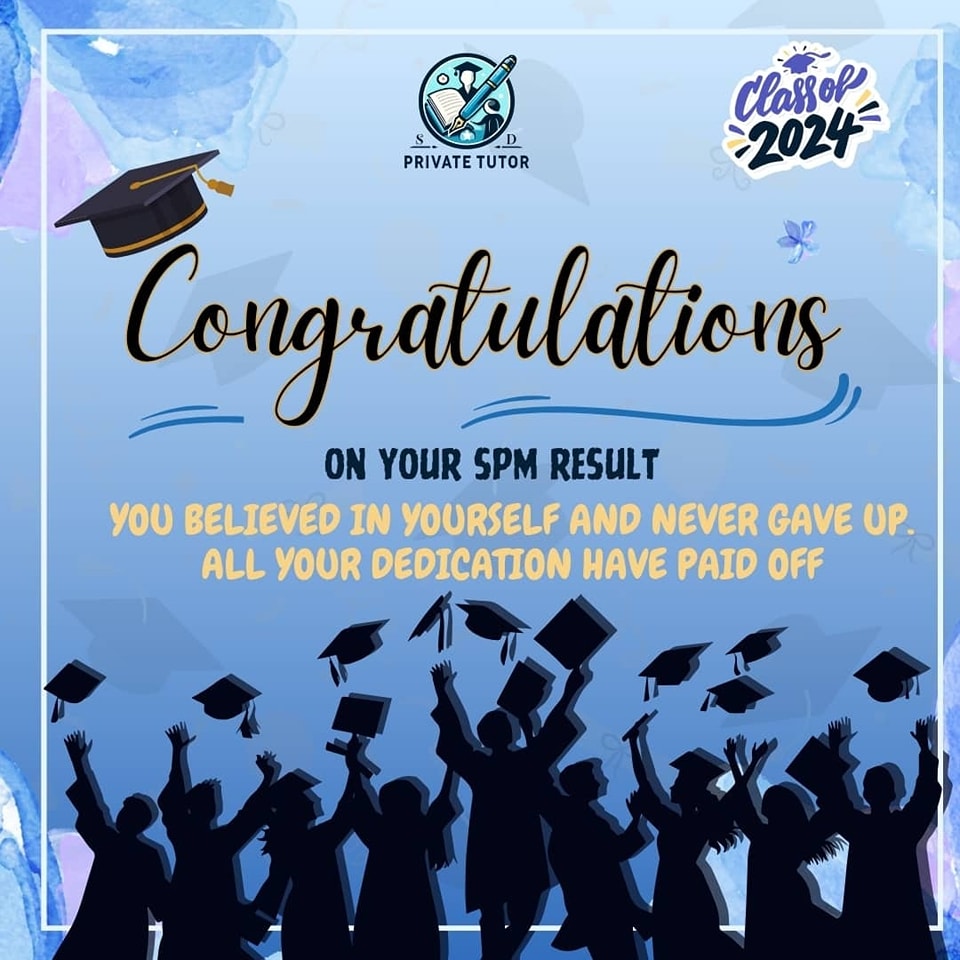 SD - A heartfelt congratulations to all SPM 2024 students from the ...