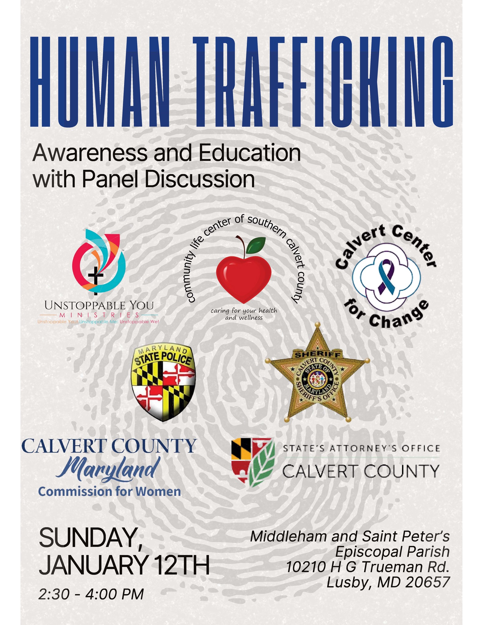 Human Trafficking Awareness Event