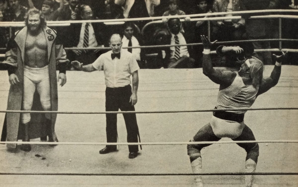 04/01/1984* Big John Studd discusses his respective physical