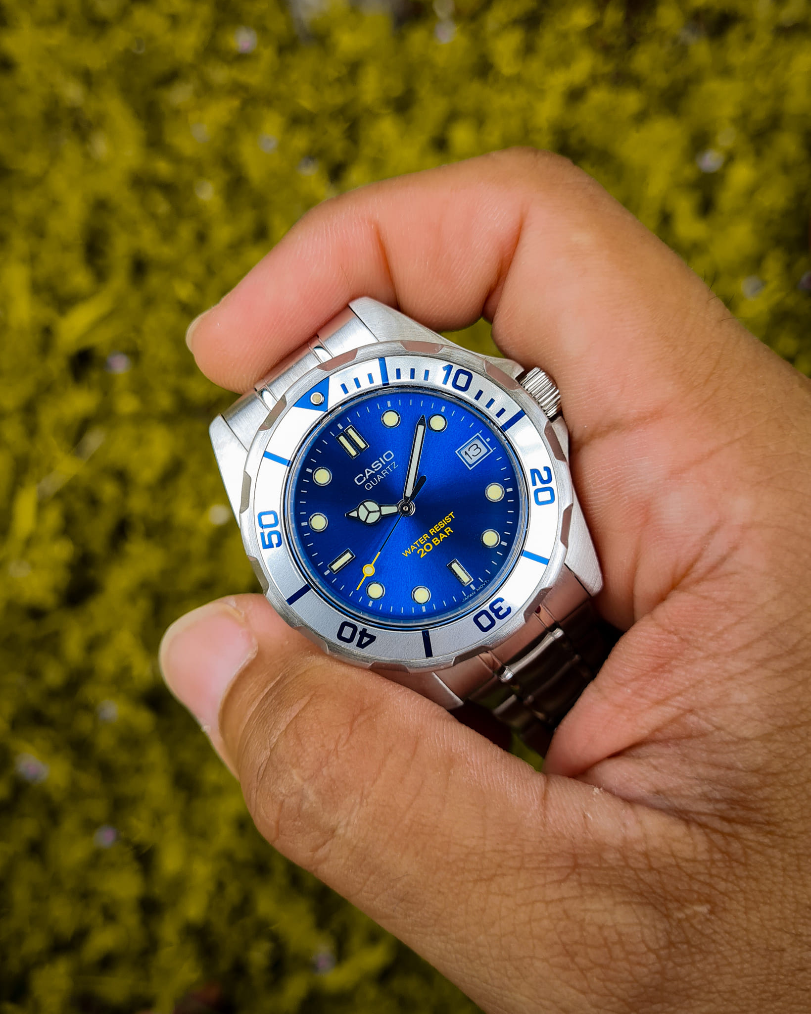 Love is blue ? ⌚️ Casio EFL 200