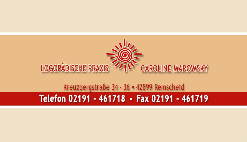 Logopädie Caroline Marowsky aus Remscheid | Remscheid