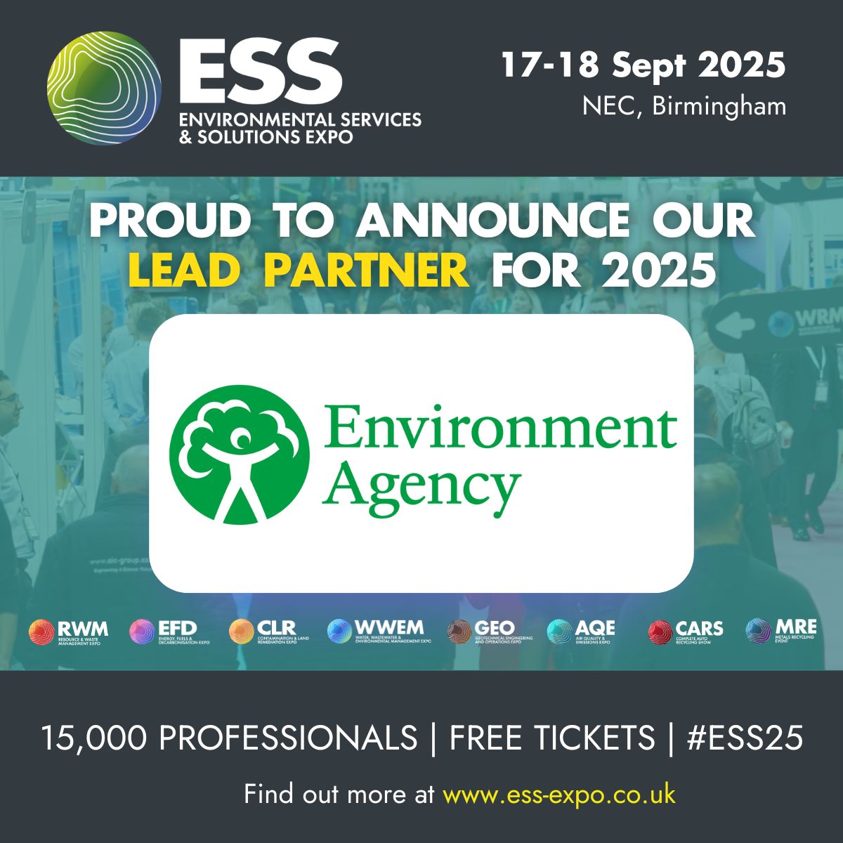 📣Huge news... - Environmental Services & Solutions Expo | Facebook