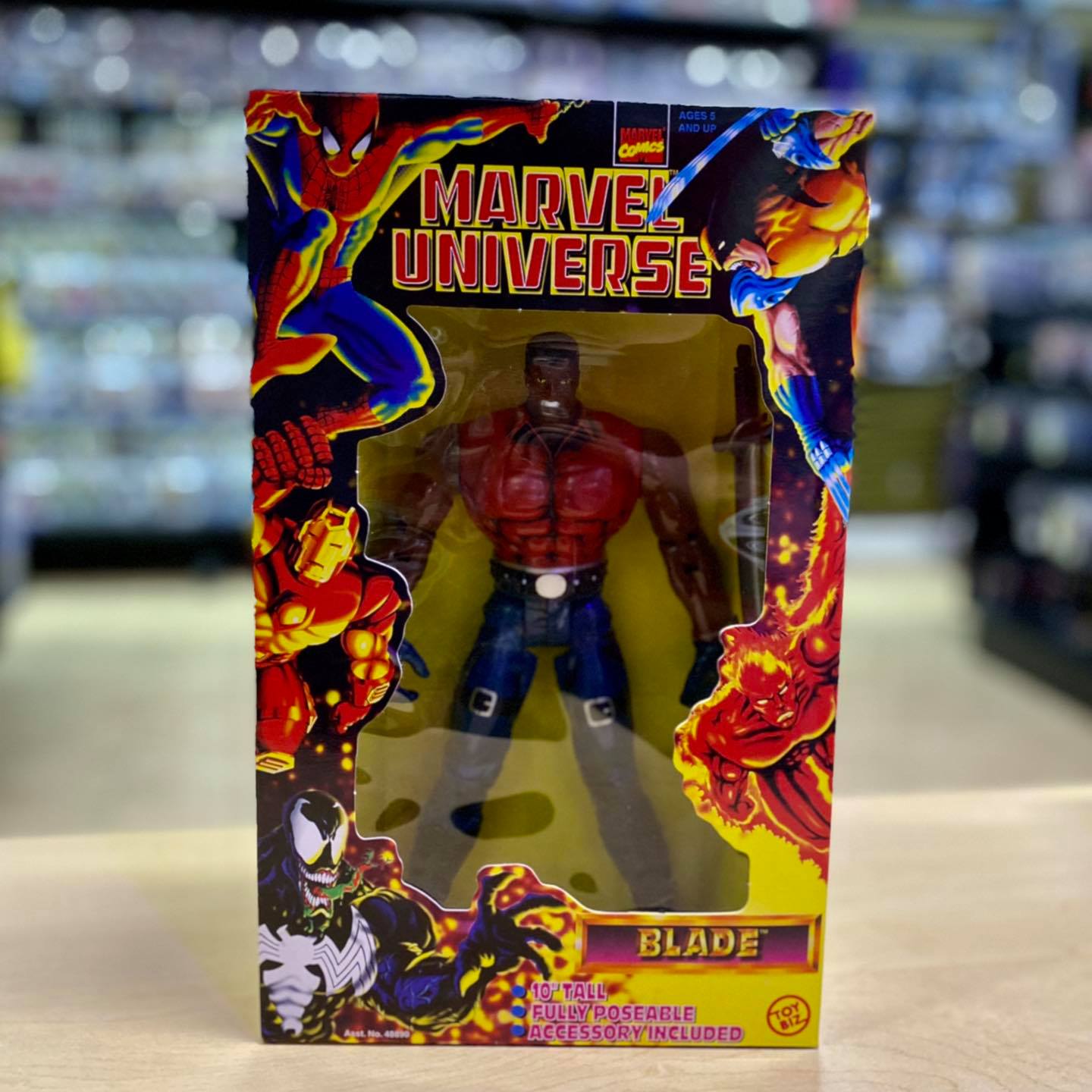 Toy Biz's 12-inch Marvel line debut with Jesse Falcon