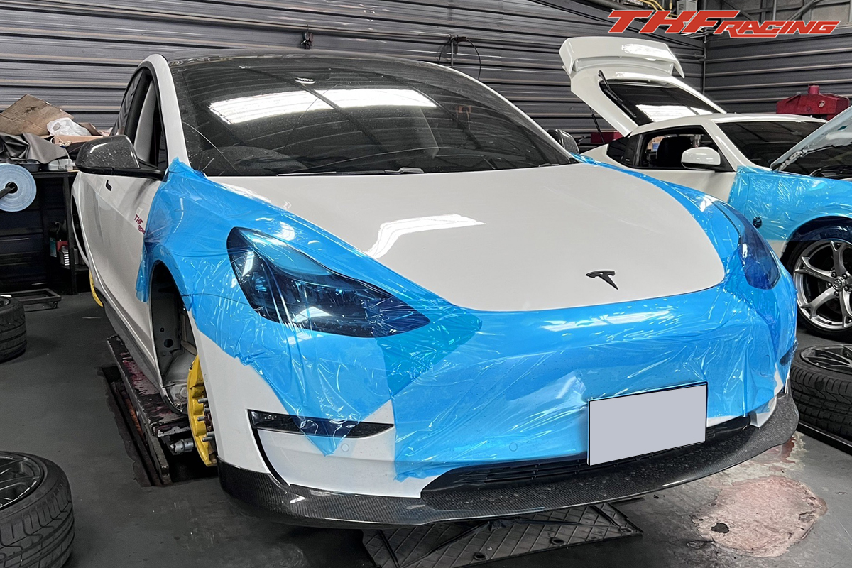 TKF Racing - Tesla model 3 ใส่ Aircup Stancepart🏎💨💥...