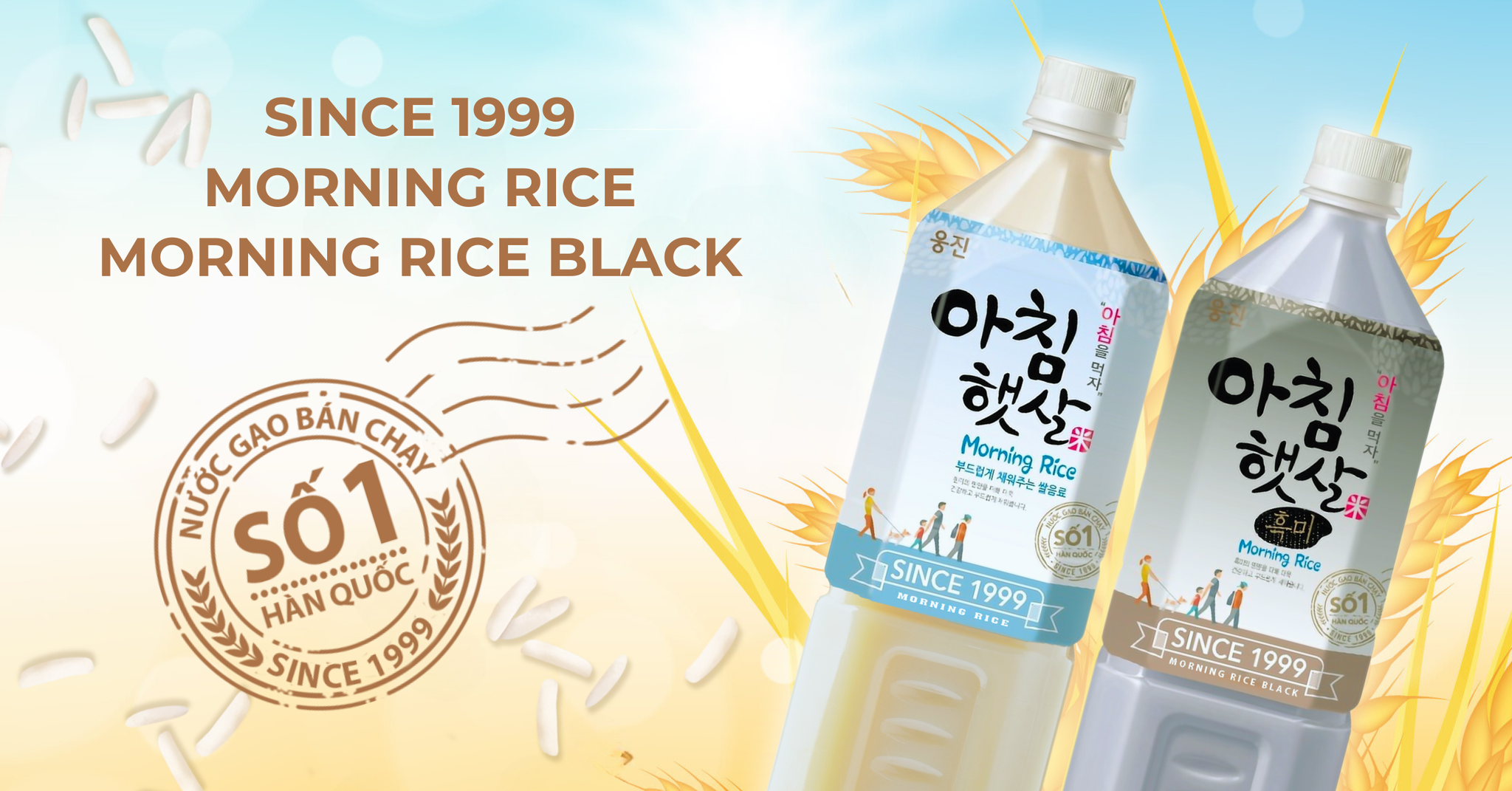 Morning Rice Black - Nước gạo lứt đen