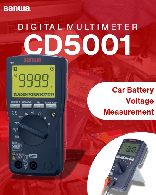 SANWA JAPAN - Check Your Car Battery with Precision! 🔋 Ensure your ...