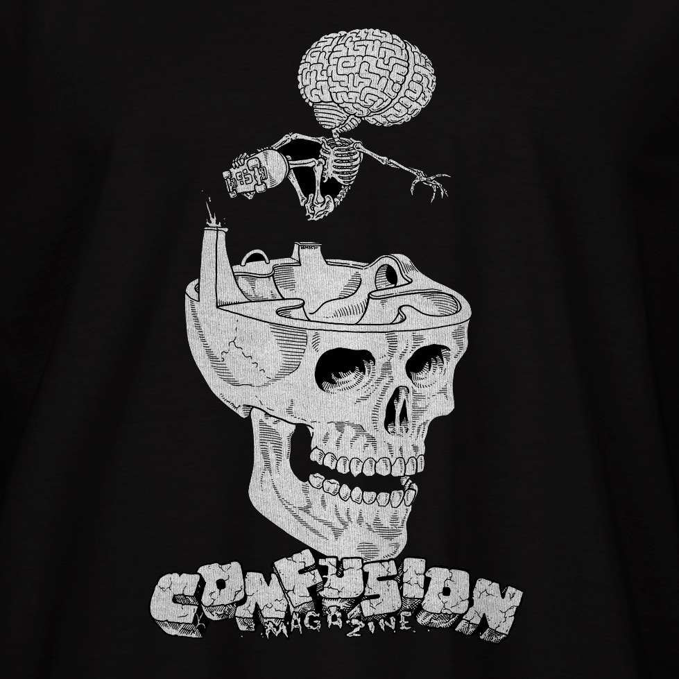 Confusion magazine “Skate Rat” tees back in stock. All