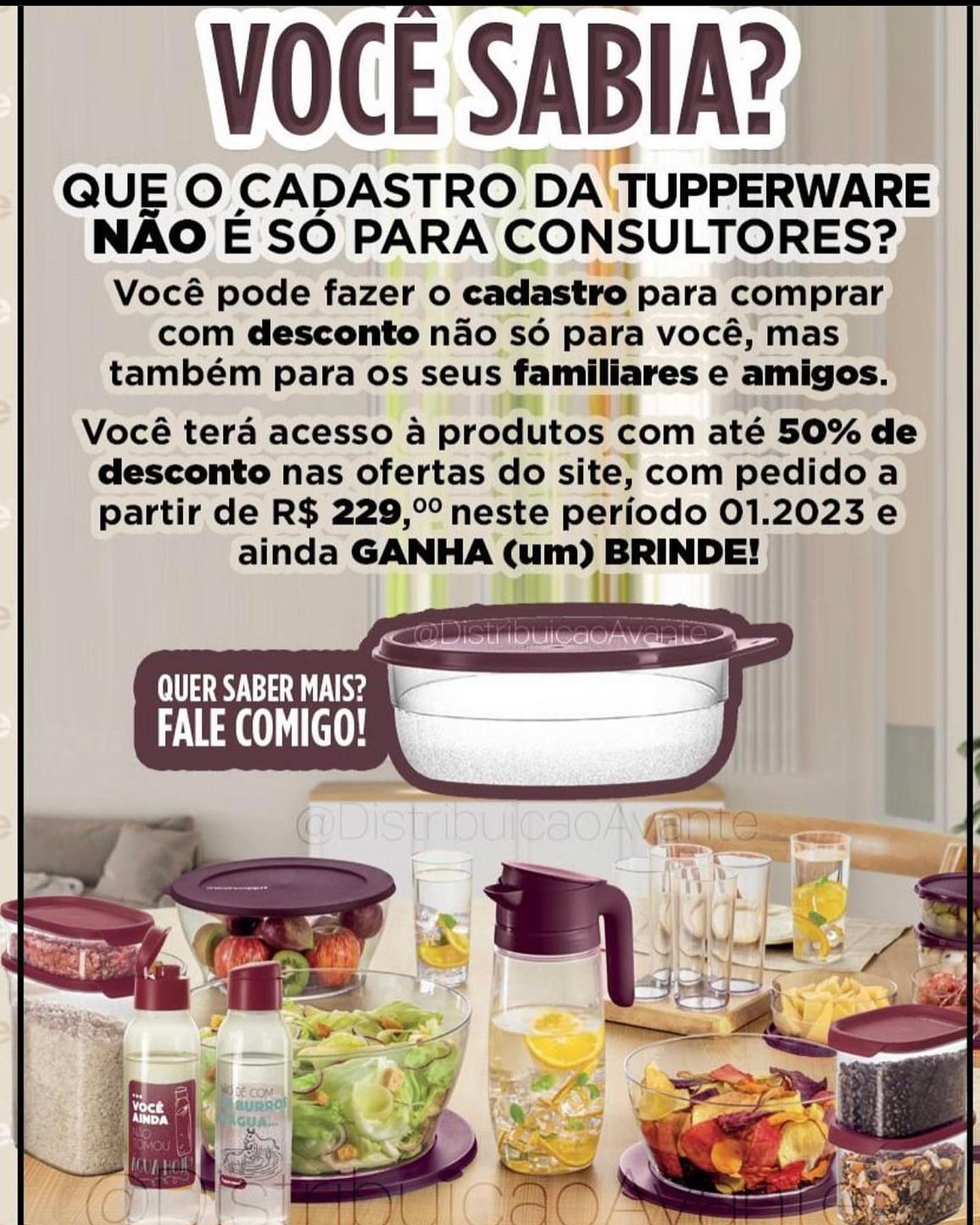Quero Ser uma Consultora Tupperware Bahia - Tupperware Visual Box O ...