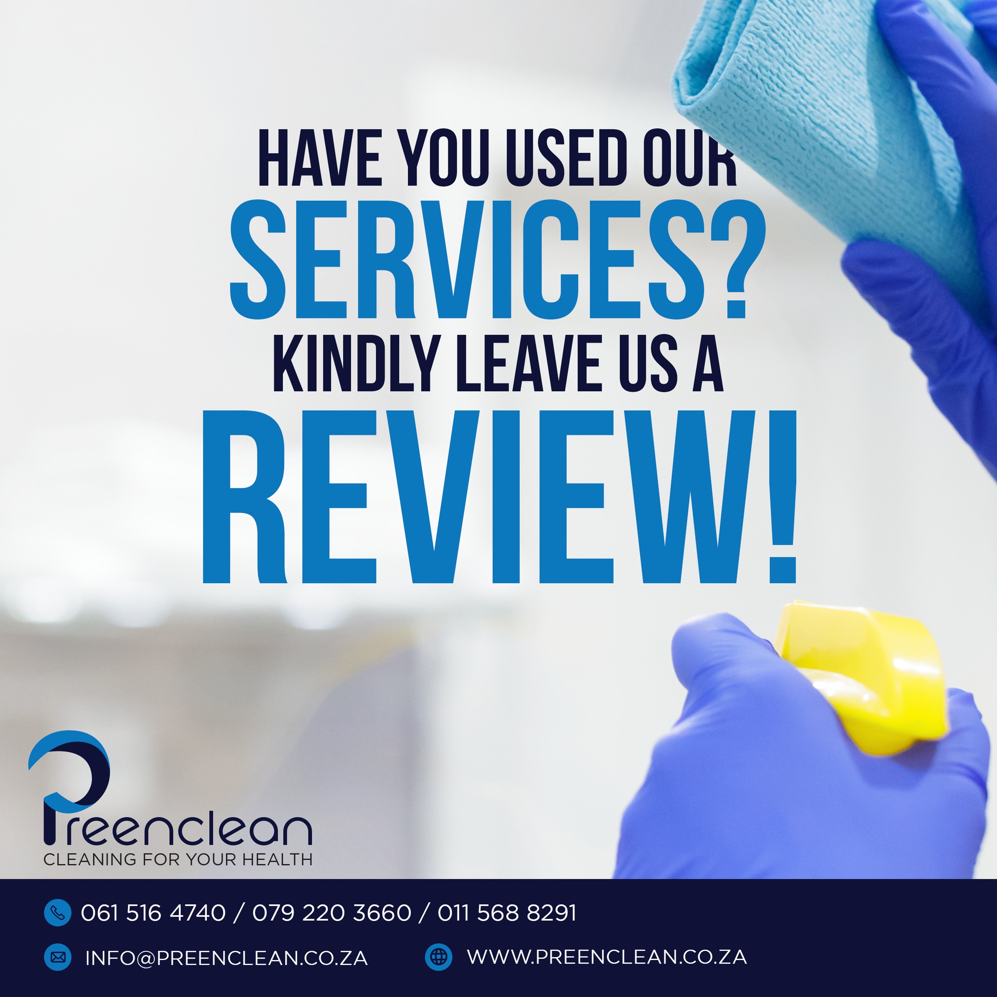 Preenclean Cleaning Solutions | Johannesburg