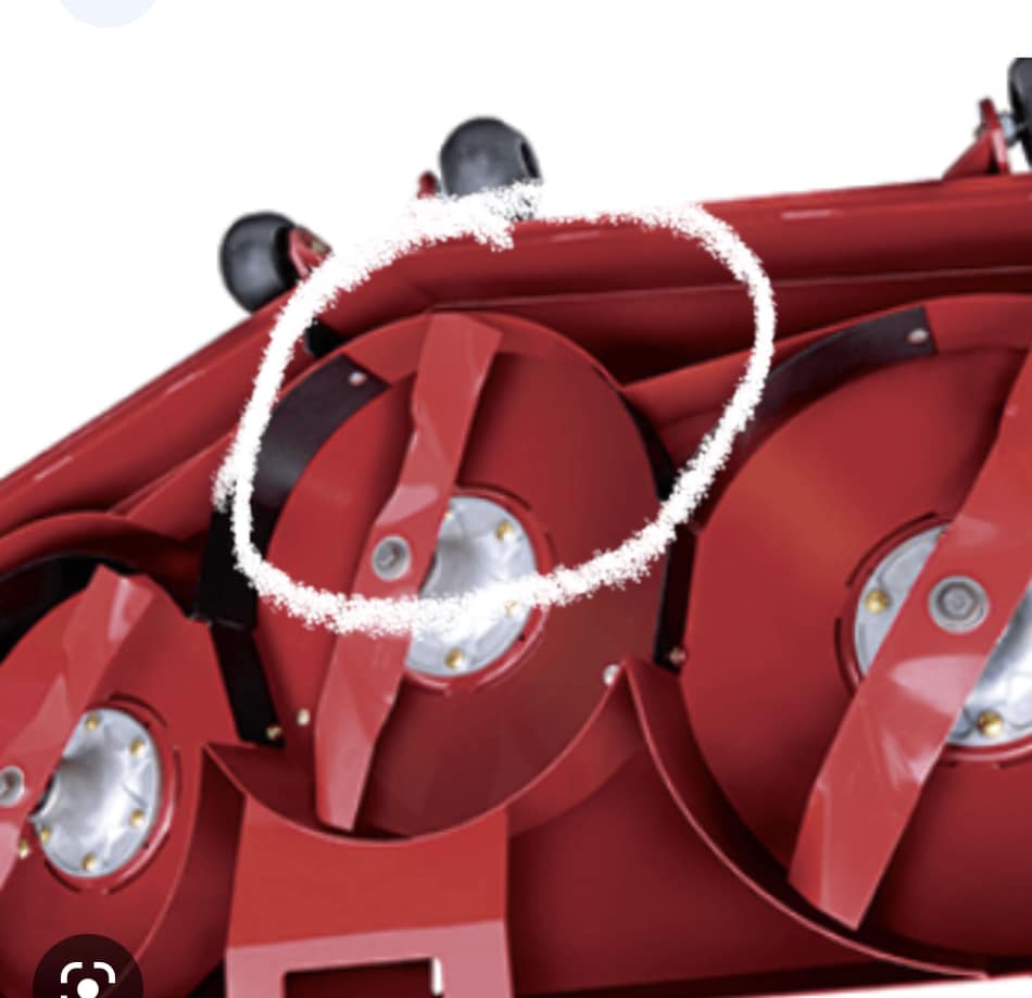 Will this fix front blowout on Lazer Z mower with high lift blades?
