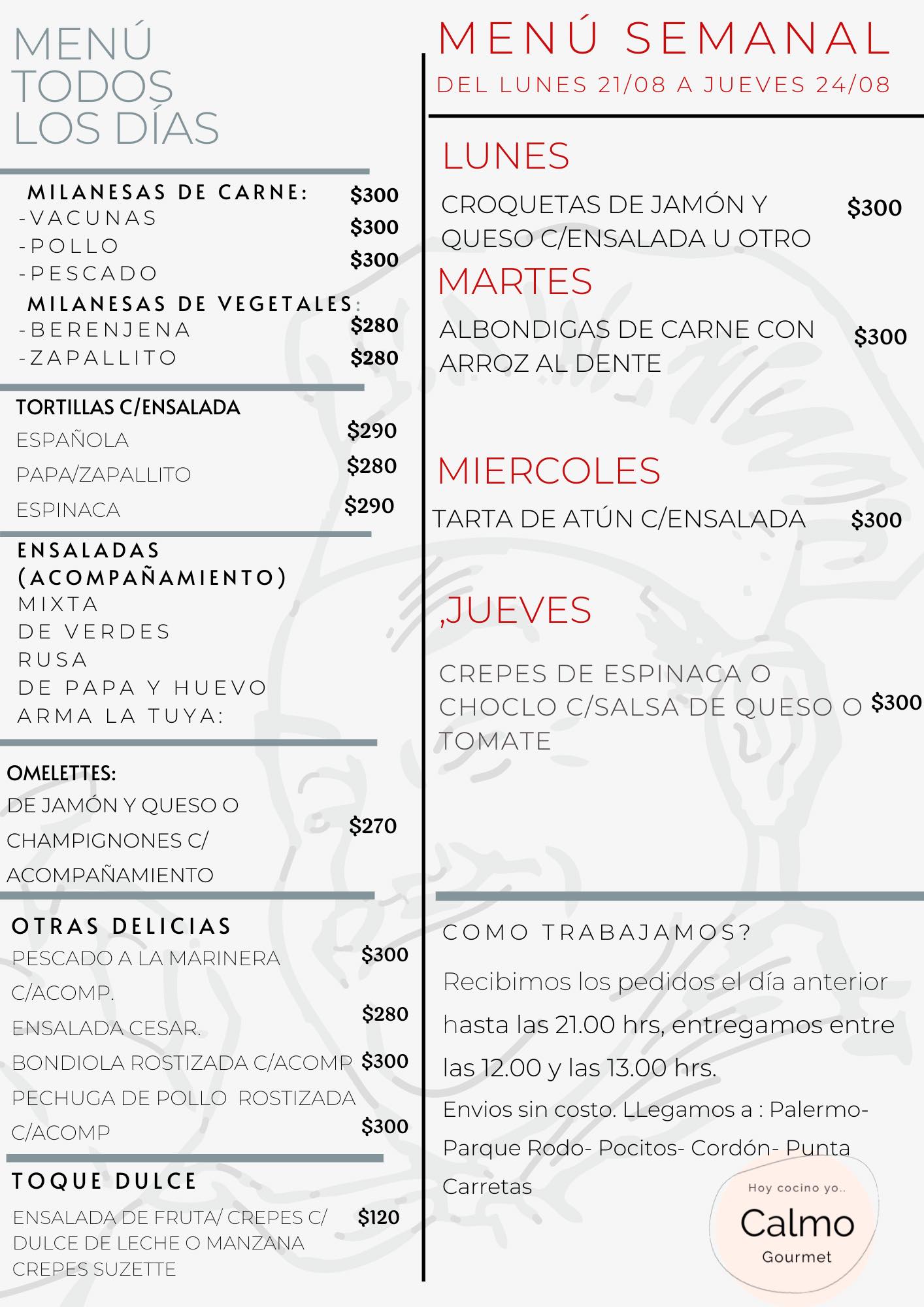 CALMO Gourmet | Montevideo