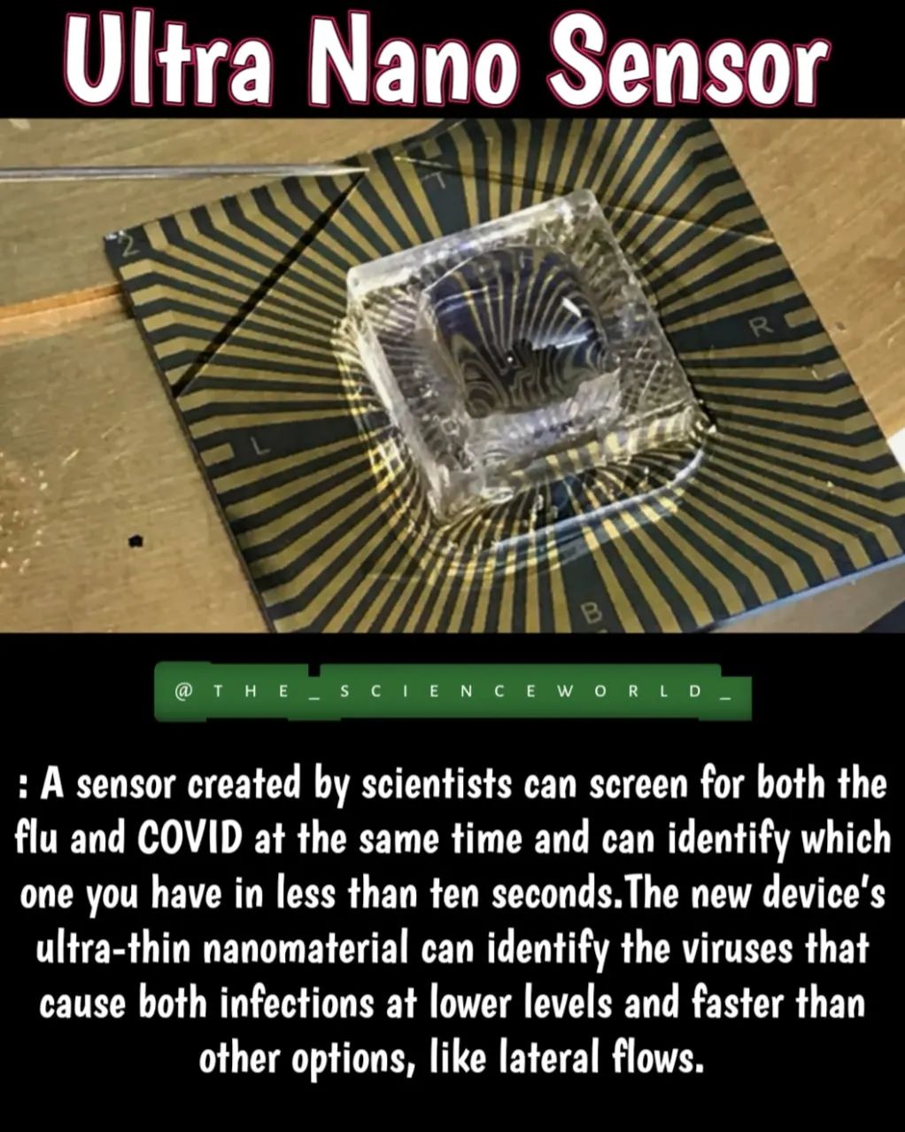 Science world - It can detect and differentiate between... | Facebook