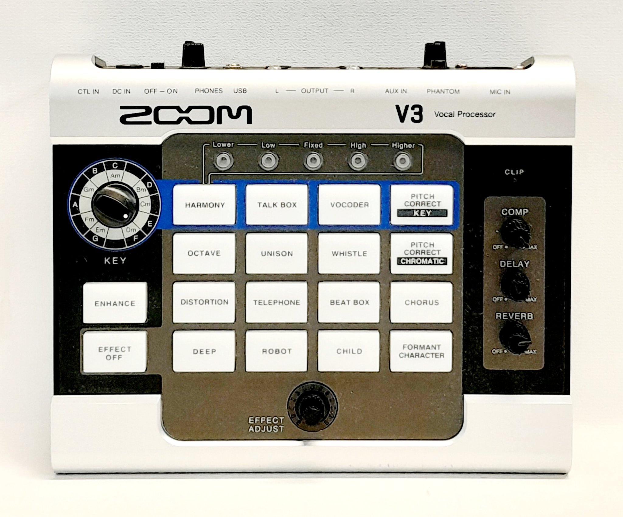 Zoom 3030 effects processor as auto wah