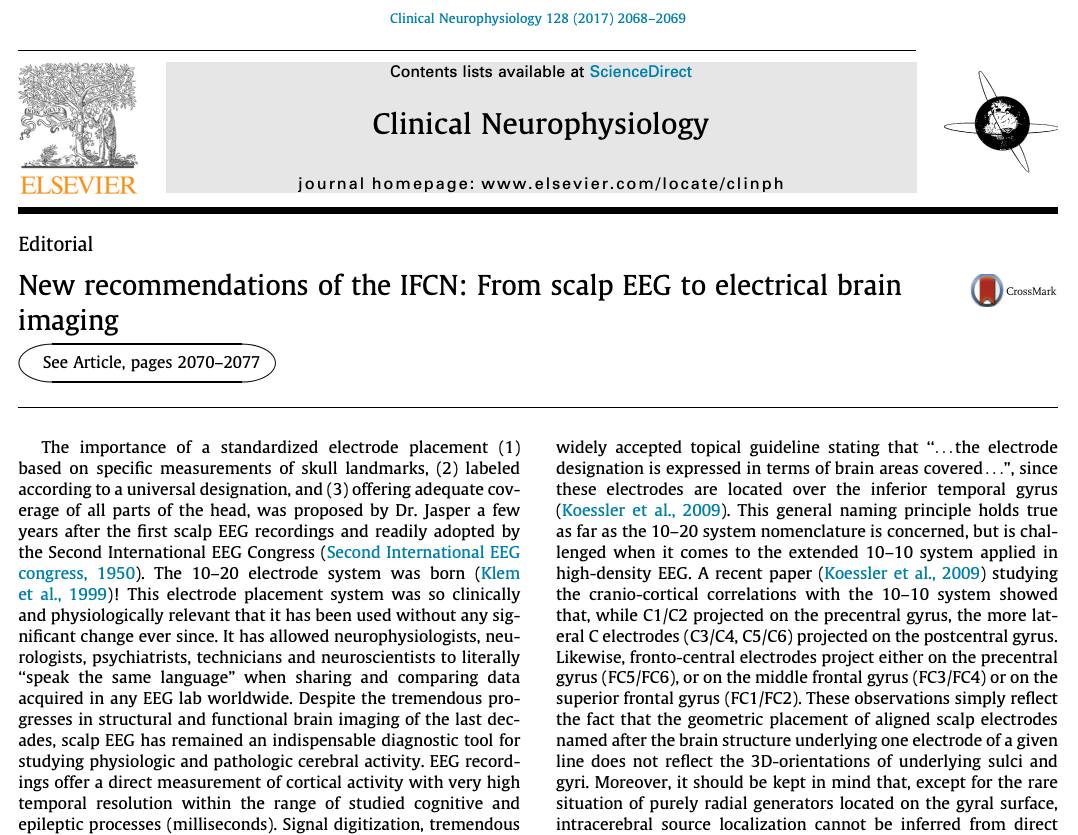 [From... - IFCN and its Clinical Neurophysiology journals | Facebook