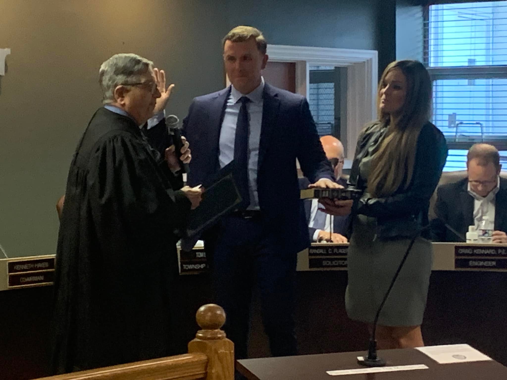 Norphans - Norphan Corey Farrell ‘07 getting sworn in as... | Facebook