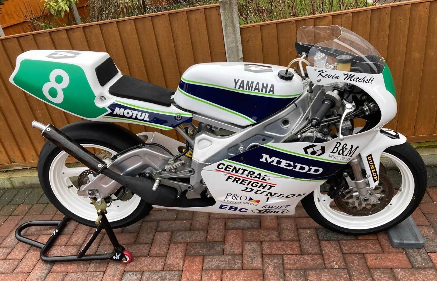 Ad - 1992 Yamaha TZ250 4DP V-Twin. A 'proper' thoroughbred race