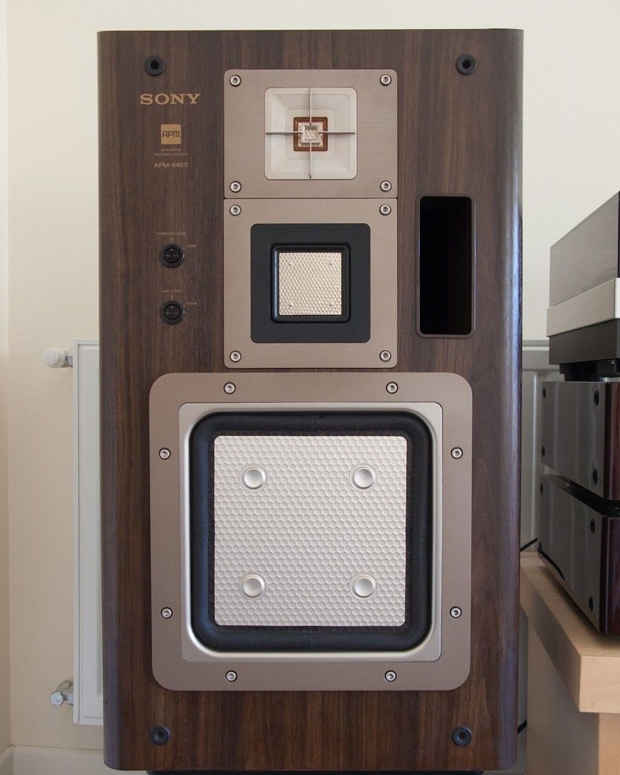 Sony APM-66ES speaker system.