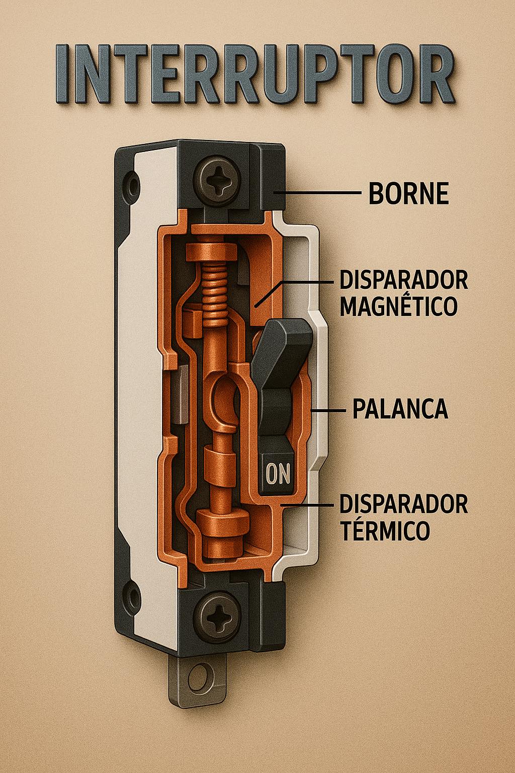 Interruptor Automático Termomagnético Schneider Tm125d Nsxm Tetrapolar 4p 4d 125a 16ka