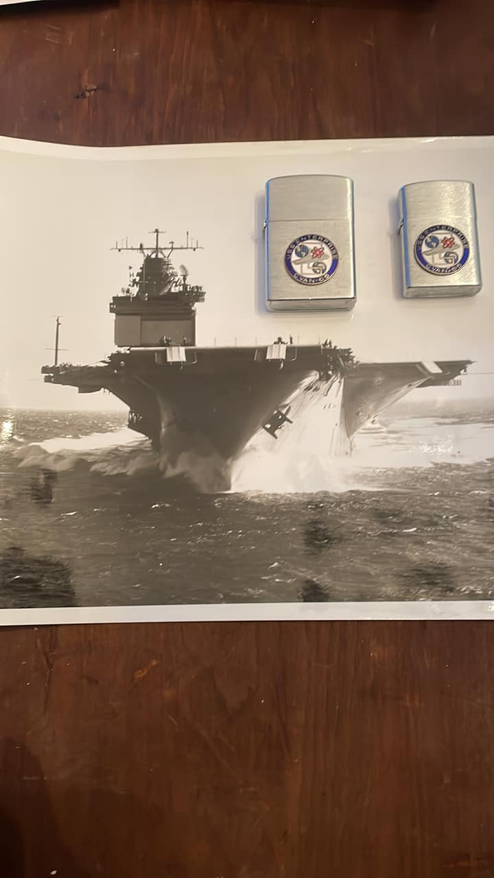 Toppa Ricamata Nave USS Enterprise CVN-65 – United States Navy, Norfolk, VA