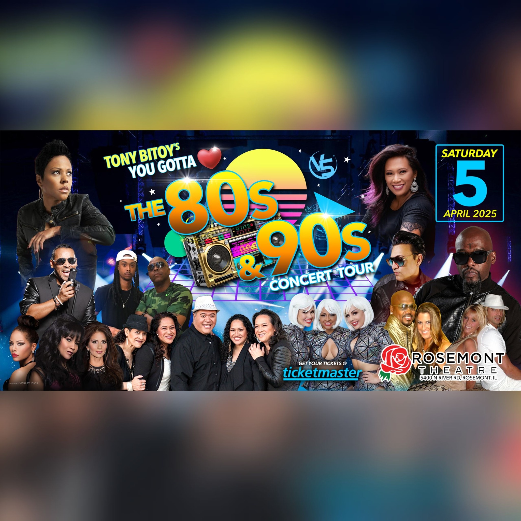 Tony Bitoys You Gotta 💞 The 80's & 90's Concert Tour