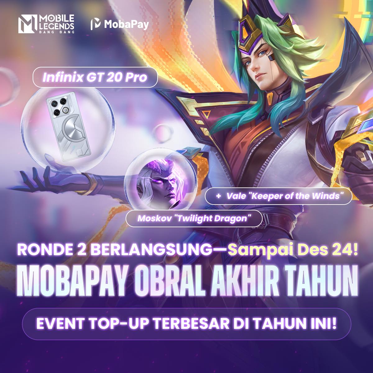 🎉 MOBAPAY OBRAL AKHIR TAHUN:... - Mobile Legends: Bang Bang