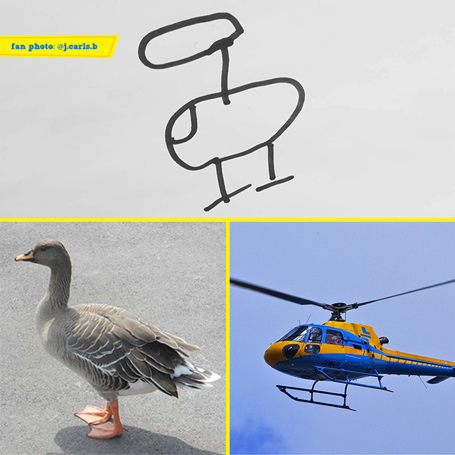 Pictionary - Helicopter? A duck? Two potatoes tied to a jet pack? What ...
