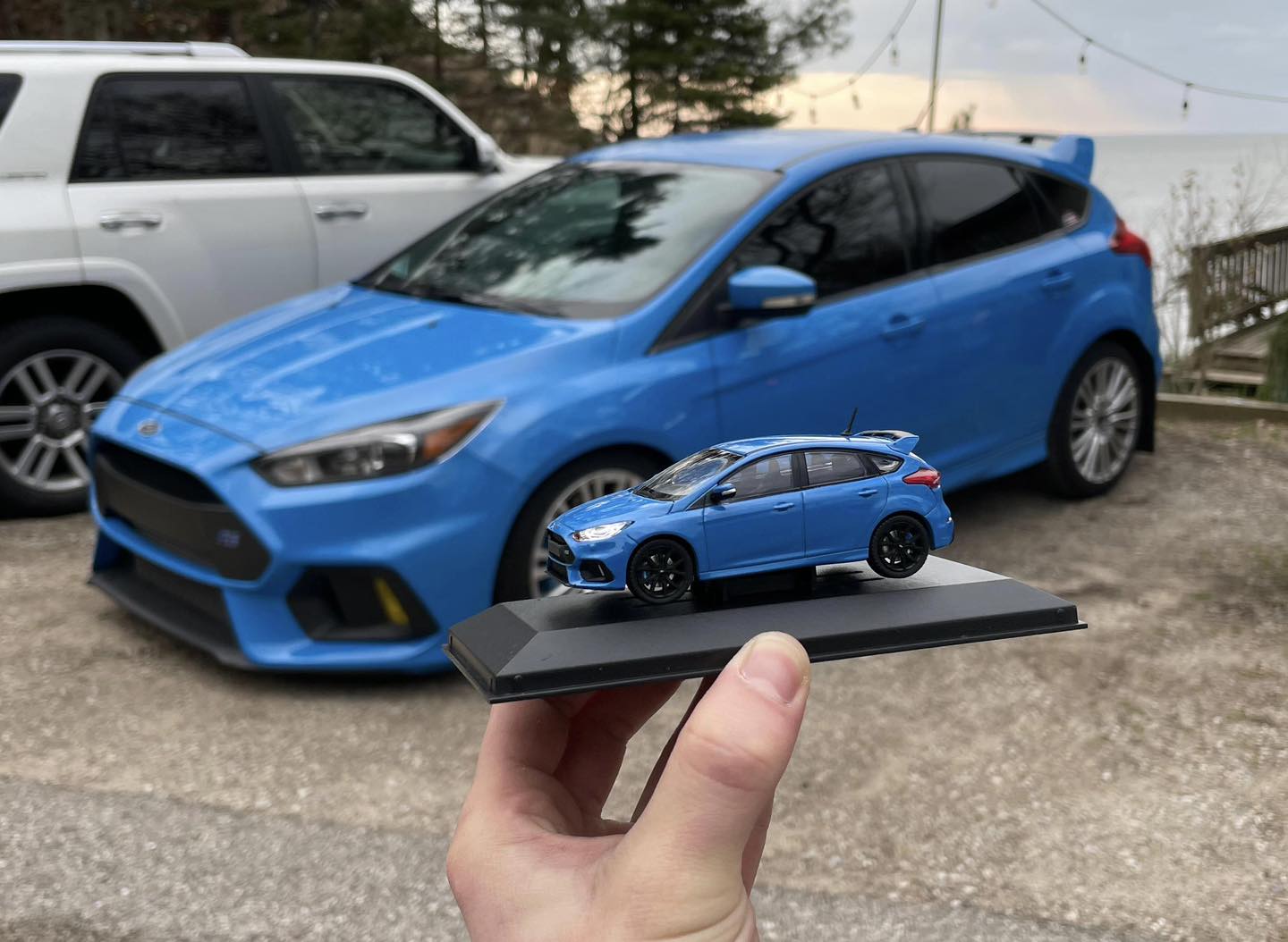 Great picture from a customer in the USA, of the 1/43 Ford Focus