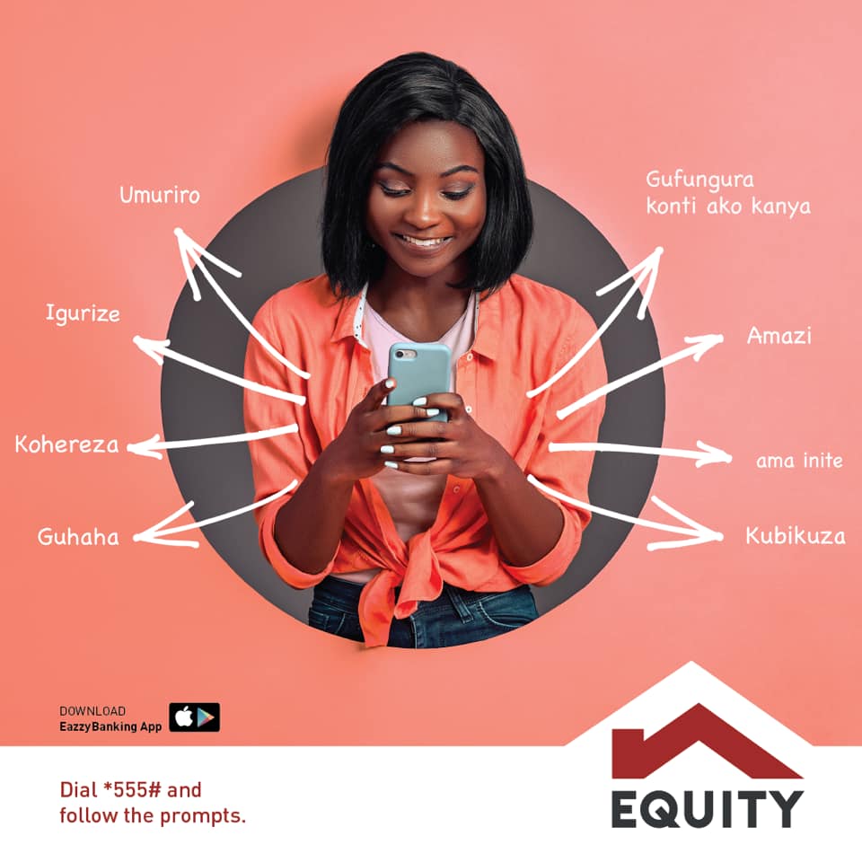 Go completely cashless and use our... - Equity Bank Rwanda