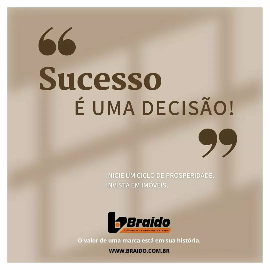 Inicie um ciclo de... - Braido Comercial e Administradora | Facebook