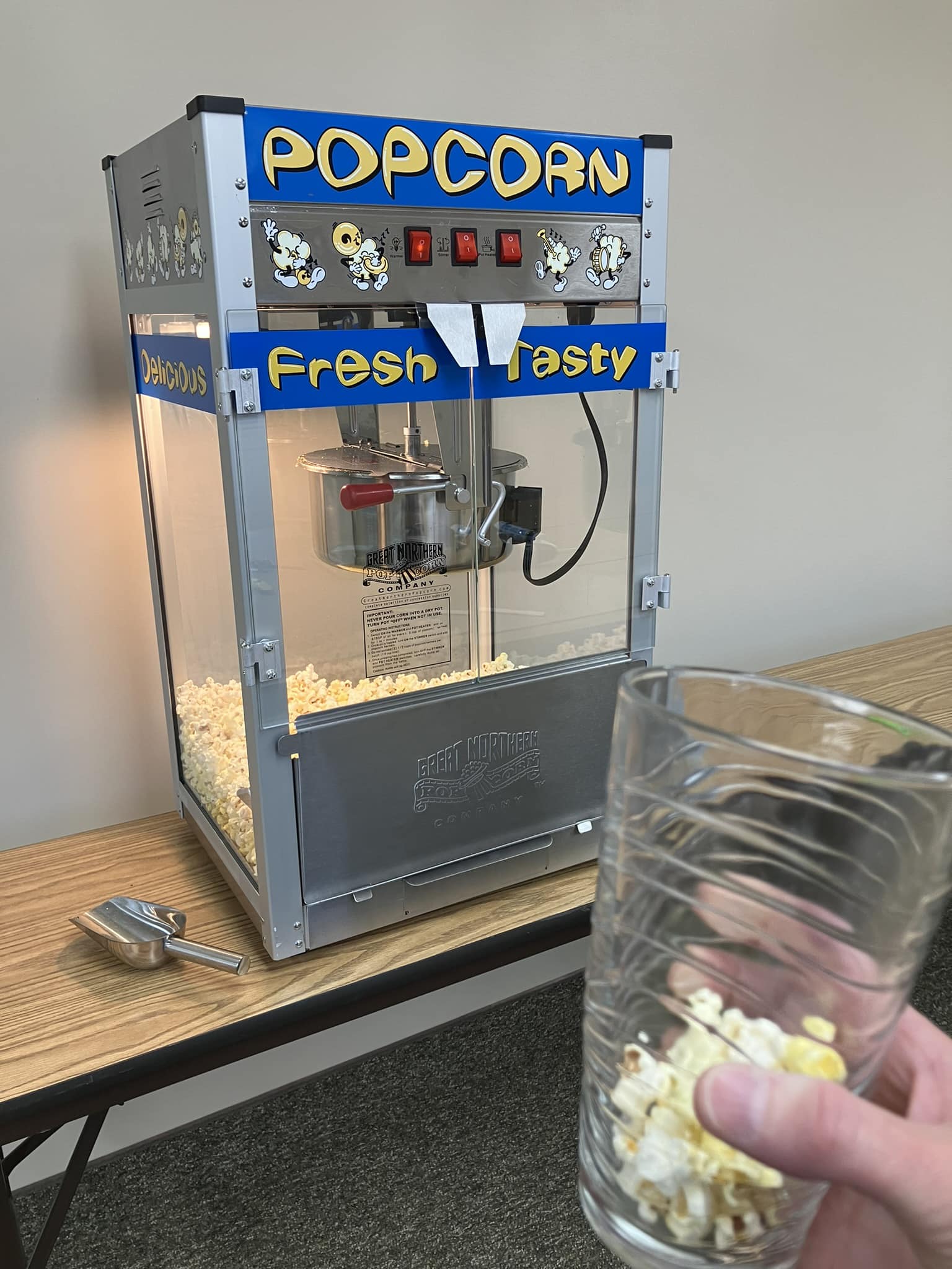 St. - What do we do when Father Craig buys a new popcorn machine for ...