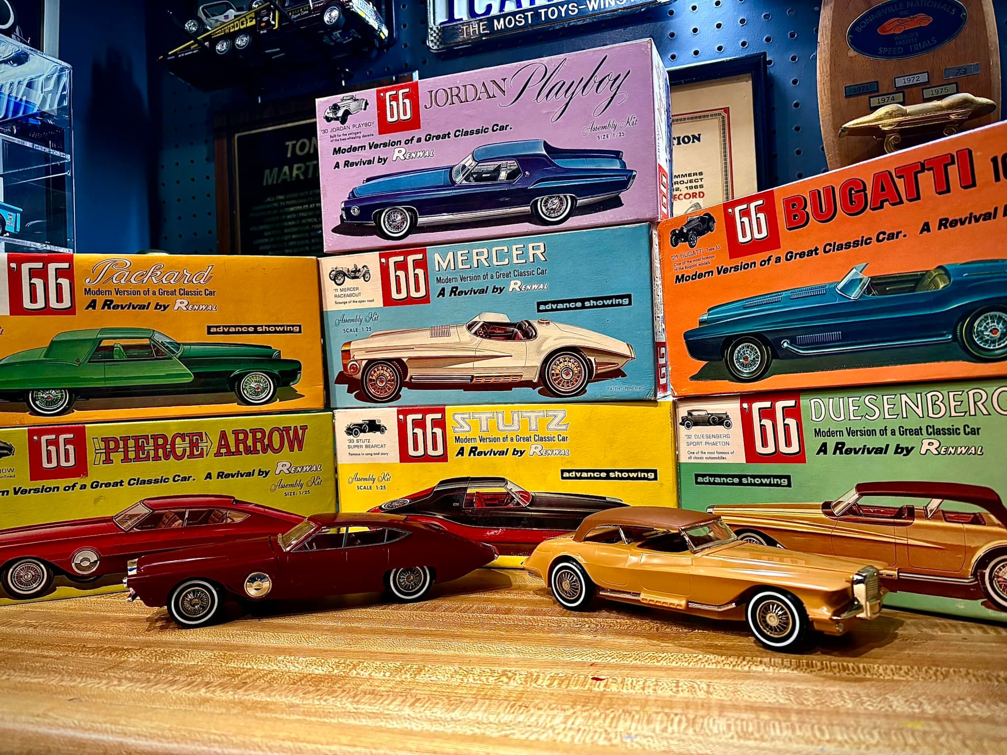 Renwal 1960s Model Kits Collection