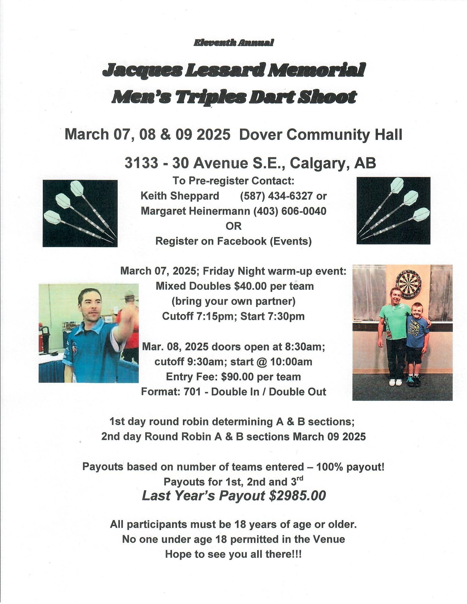 Jaques Lessard Memorial Triples Shoot