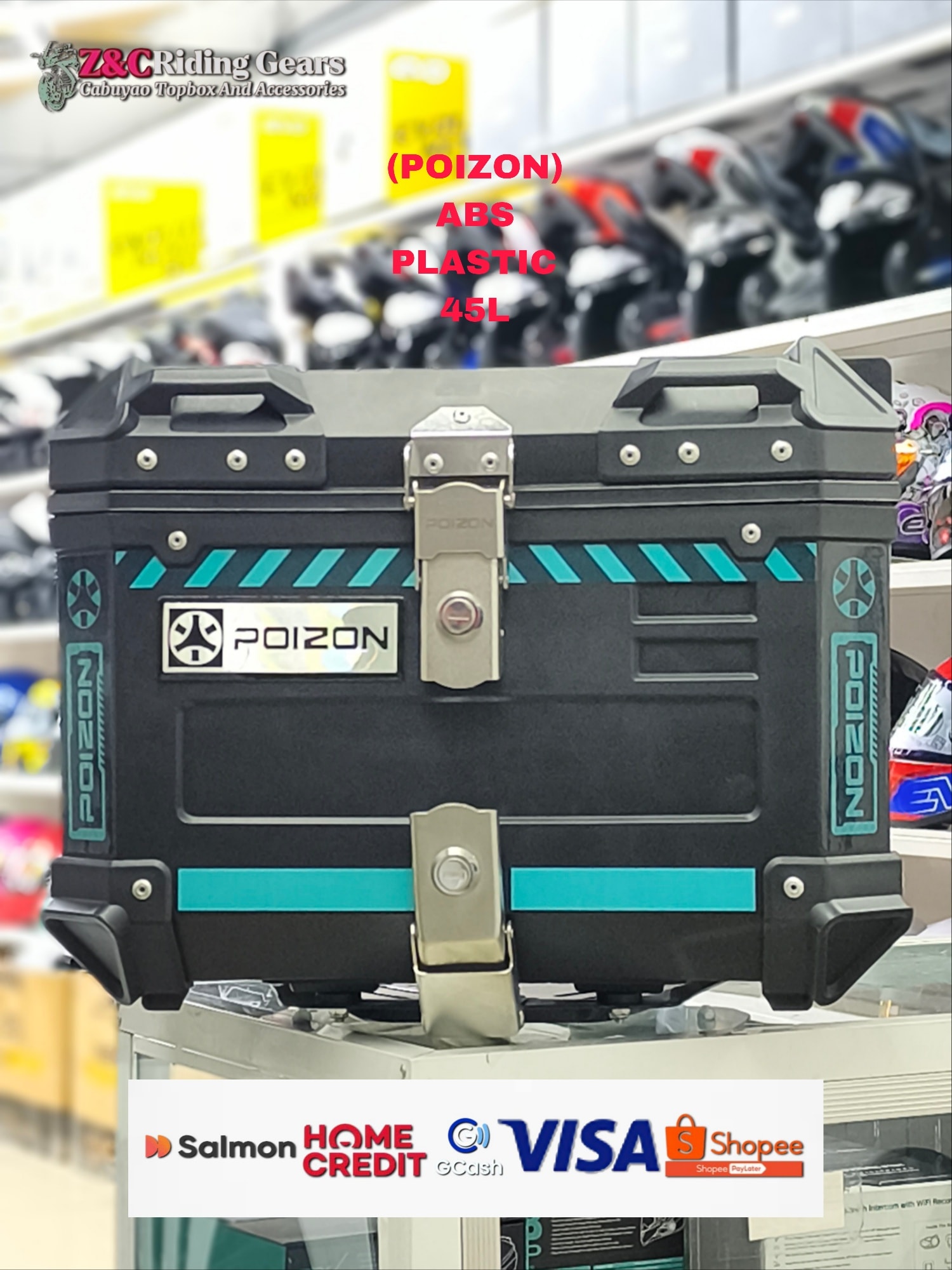 POIZON Topbox Hard plastic- 2800... - Z&C Cabuyao TOP BOX | Facebook