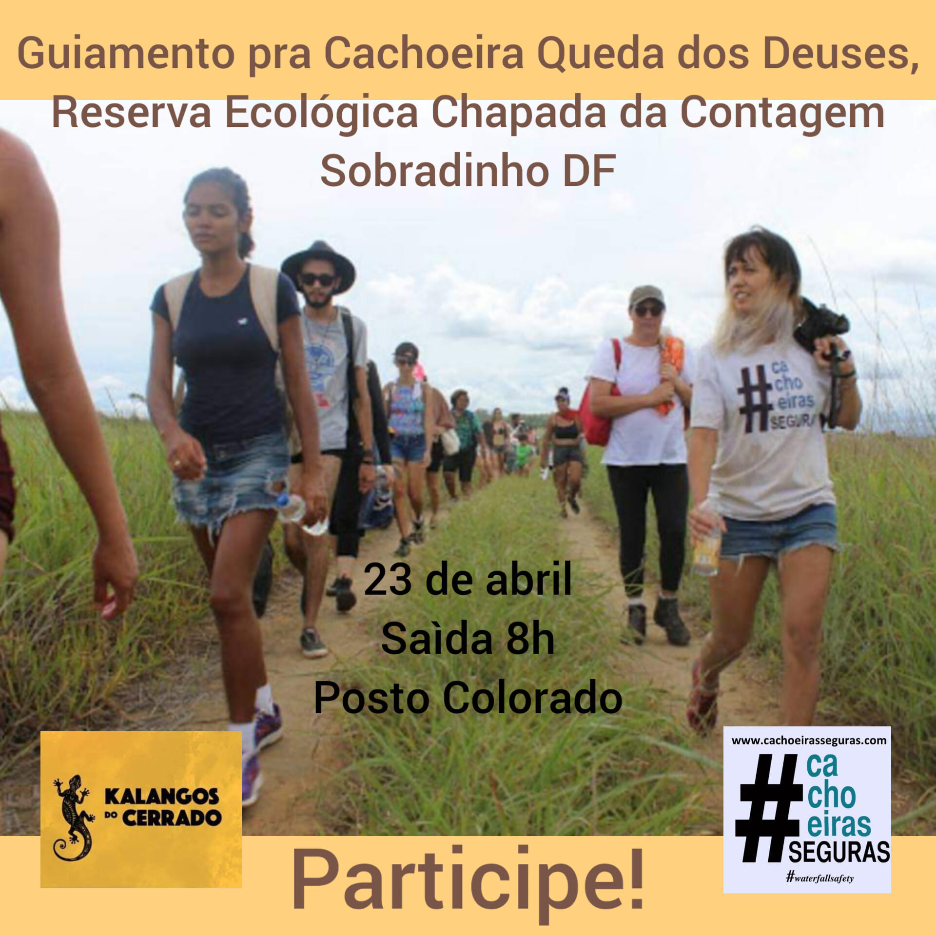 Cachoeiras - Dia 23/04 estaremos juntos: Kalangos do Cerrado ...