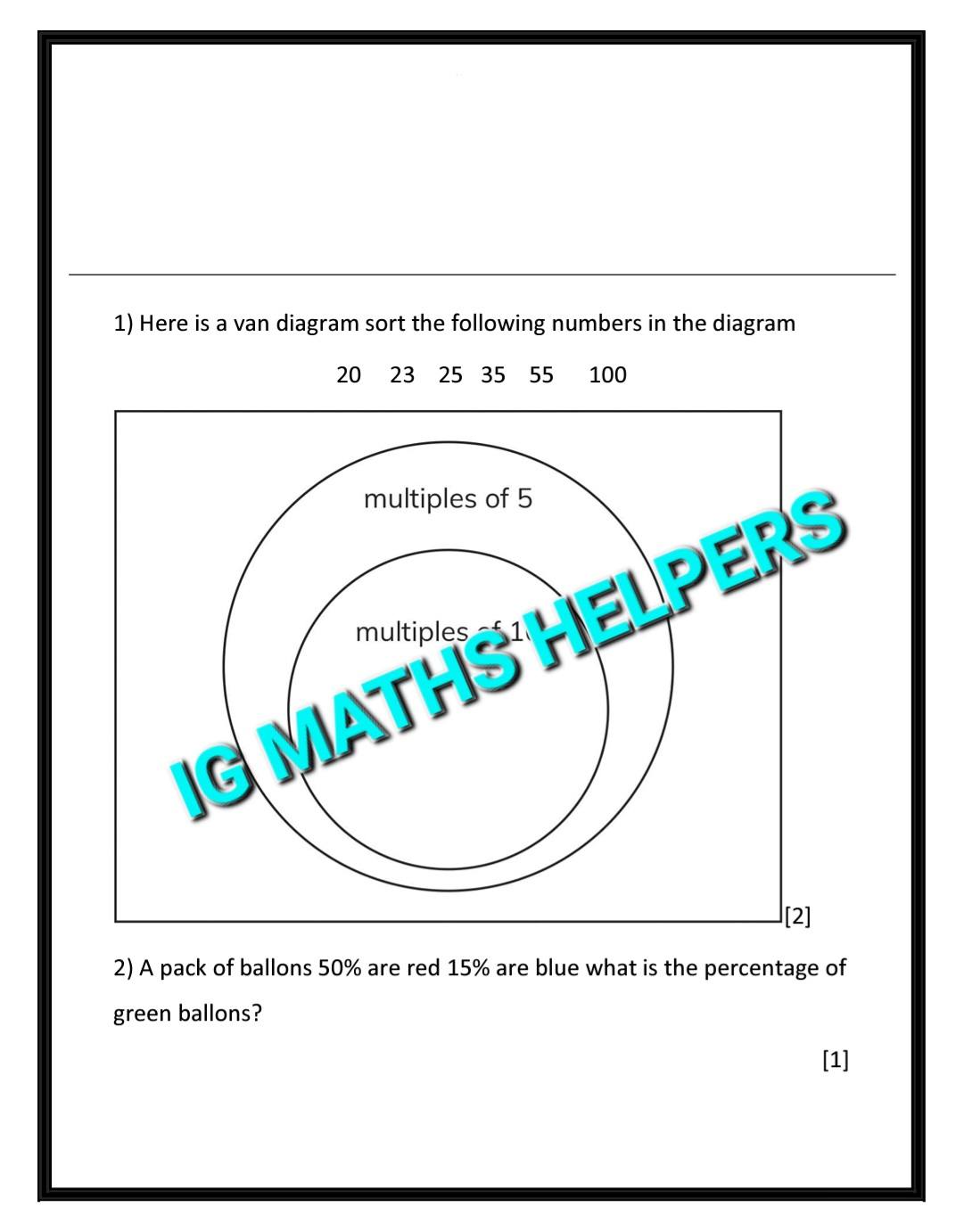 IG Math helpers