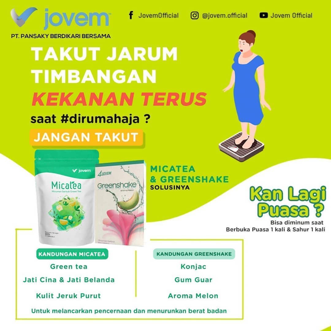 Hidup lebih sehat,lebih menyenangkan bersama JOVEM - Home