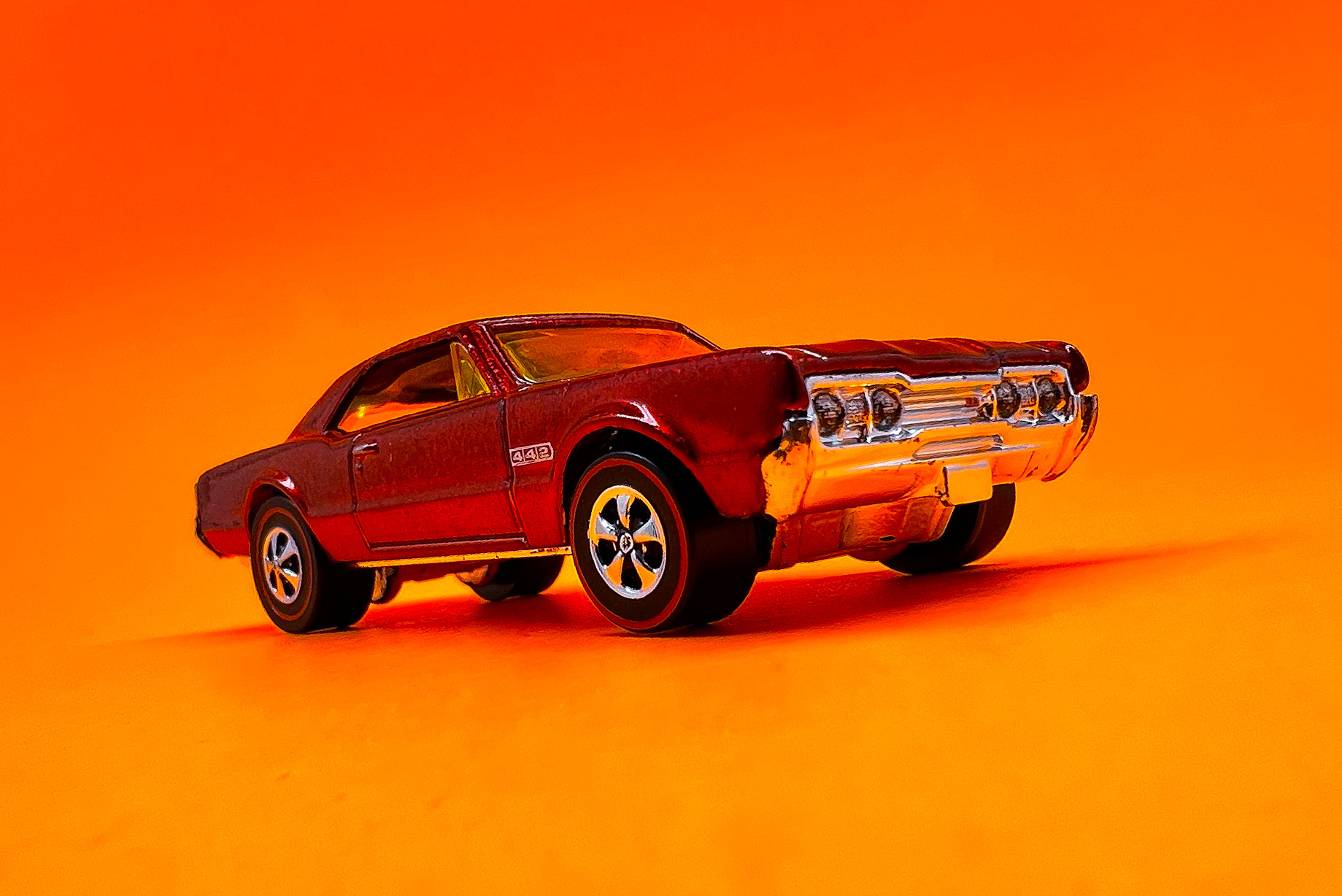 ホットウィール/67 Oldsmobile 442 Redline Wheels Retro Hot Wheels '67 Oldsmobile 442 concept