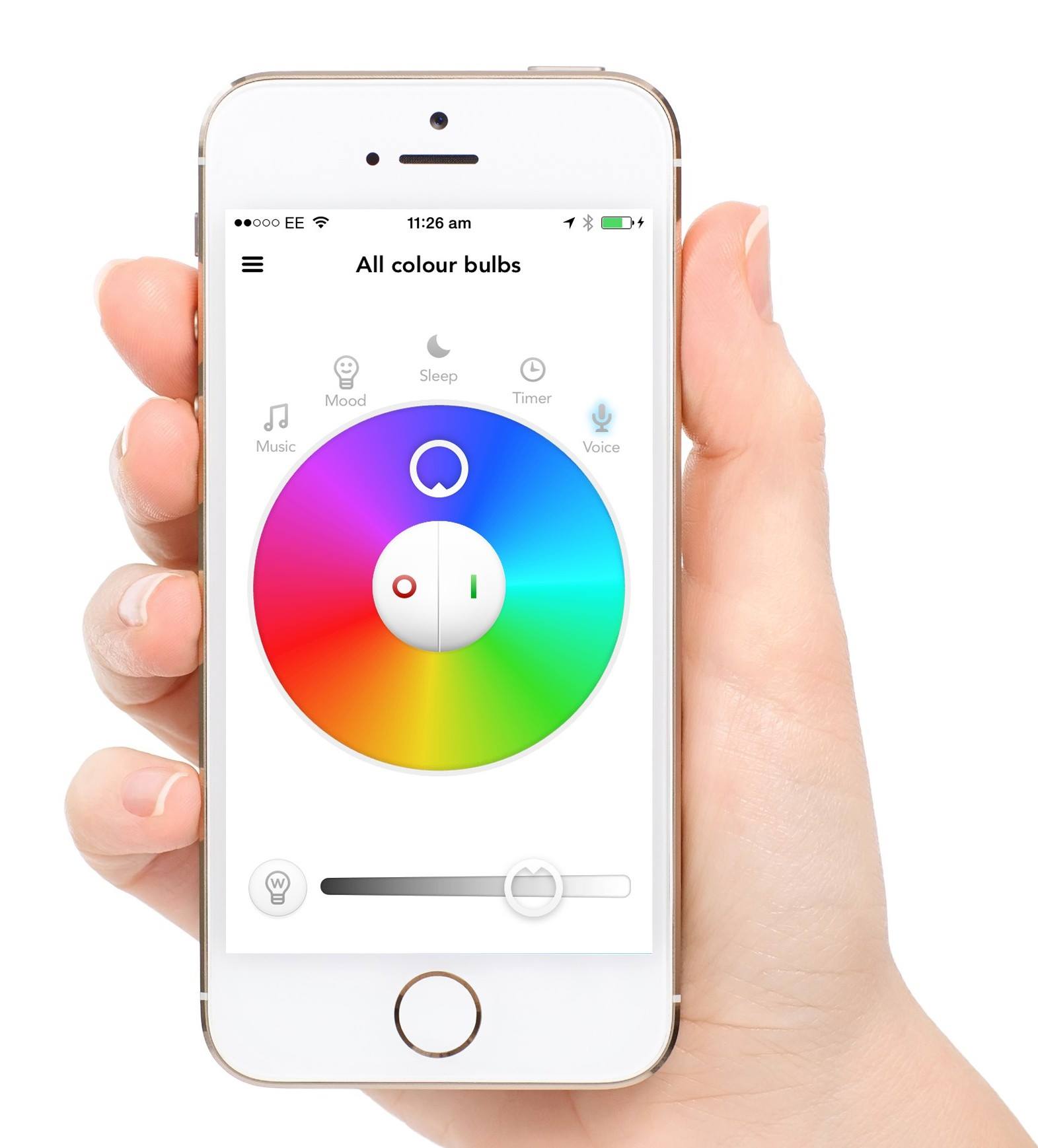 Iphone Controlled LED Light Bulb - Home